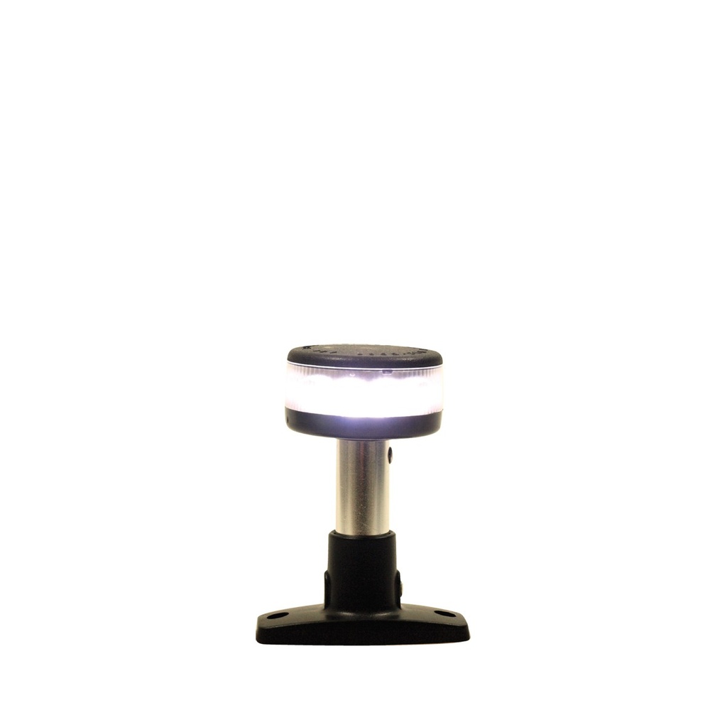 [121315-BLA] BLA NAV LIGHT POLE 360° FIXED 100MM HIGH BLACK LED (121315)