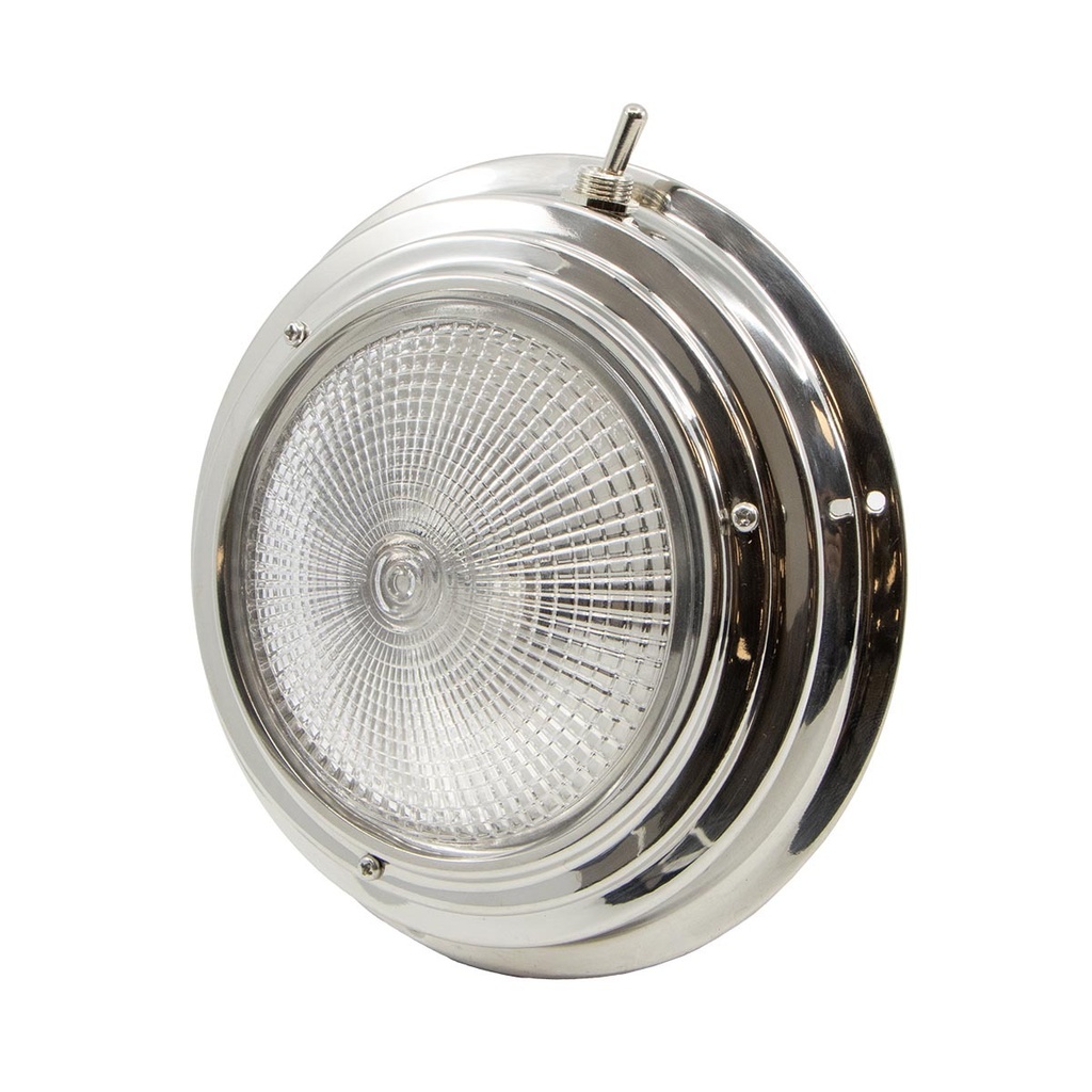 [122106-BLA] BLA DOME LIGHT WITH SWITCH STAINLESS STEEL 165MM (122106)