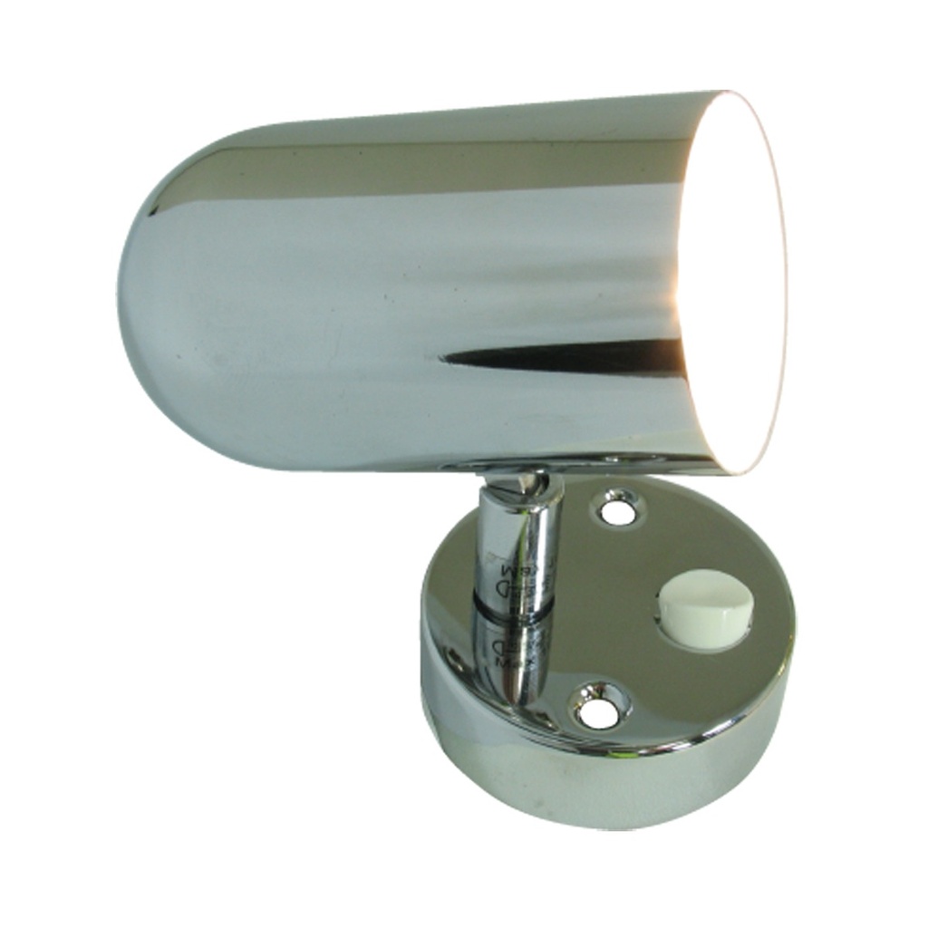 [122266-BLA] BLA BAYSPOT LIGHT CHROME PIVOT SWIVEL WITH SWITCH (122266)