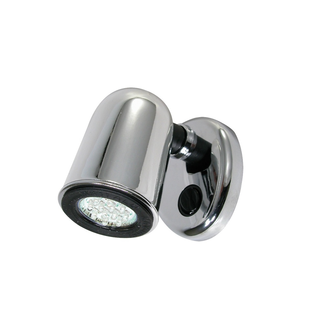 [122368-BLA] FRILIGHT LED ADJUSTABLE CABIN LIGHT CHROME (122368)