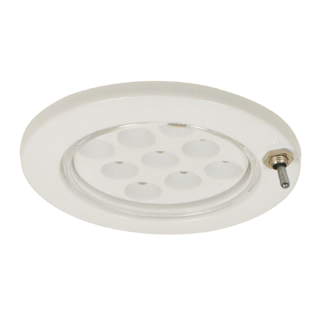 [122383-BLA] BEST LIGHT CABIN LIGHT WHITE LED 72MM WITH SWITCH (122383)