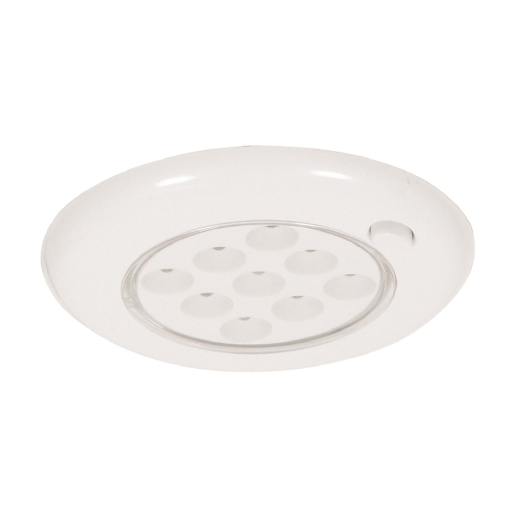 [122386-BLA] BEST LIGHT CABIN LIGHT WHITE LED 80MM WITH SWITCH (122386)