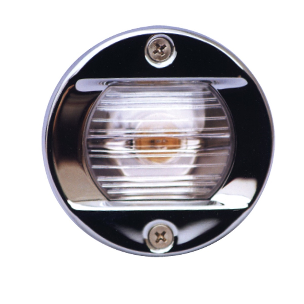 [123002-BLA] BLA COCKPIT LIGHT COCKPIT ROUND STAINLESS STEEL 75MM (123002)