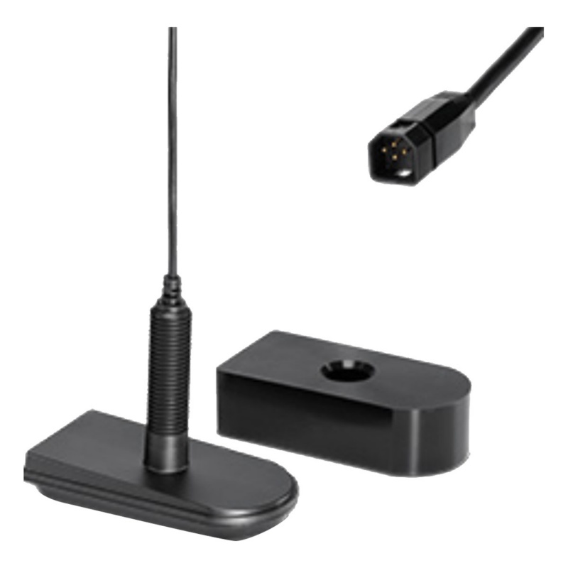 [103294-BLA] HUMMINBIRD THRU HULL TRANSDUCER PLAS DOWN IMAGING INCL TEMP (103294)