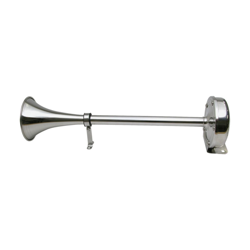 [116024-BLA] MARINCO SINGLE TRUMPET ELECTRIC HORN 12V (116024)