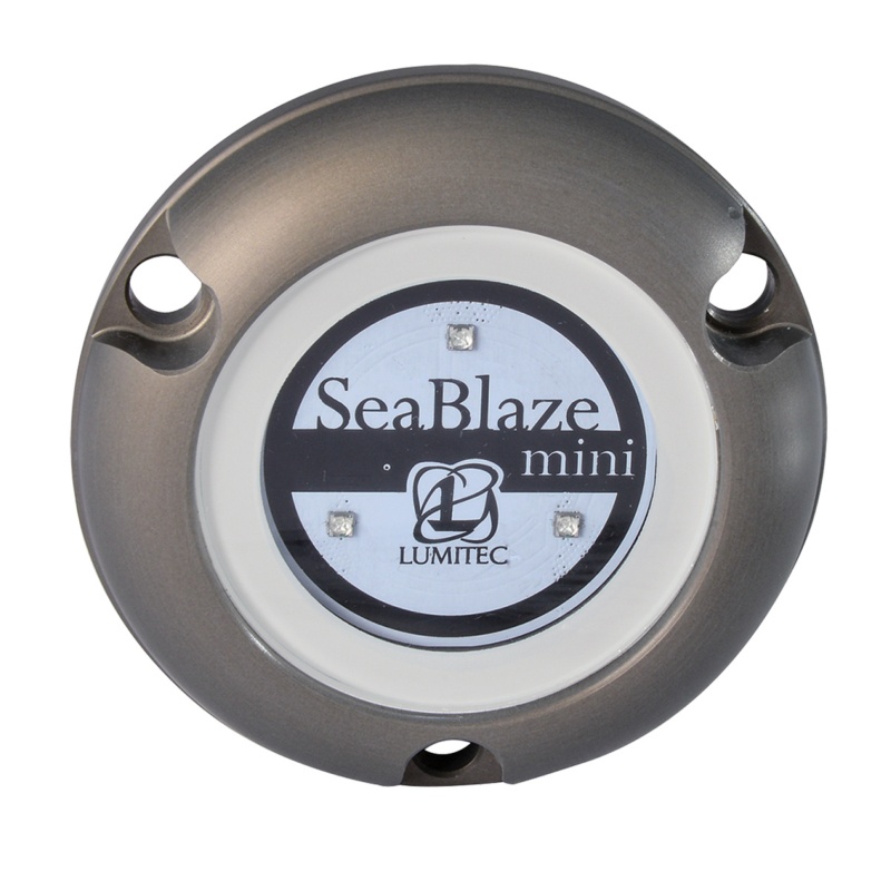 [123720-BLA] LUMITEC SEABLAZE MINI UNDERWATER LIGHT WHITE (123720)