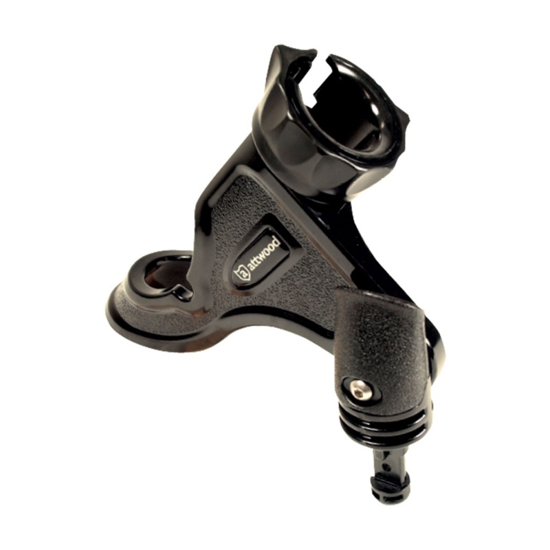 [192550-BLA] ATTWOOD PRO SERIES ROD HOLDER WITH BI-AXIS MOUNT 215X98X49MM (192550)