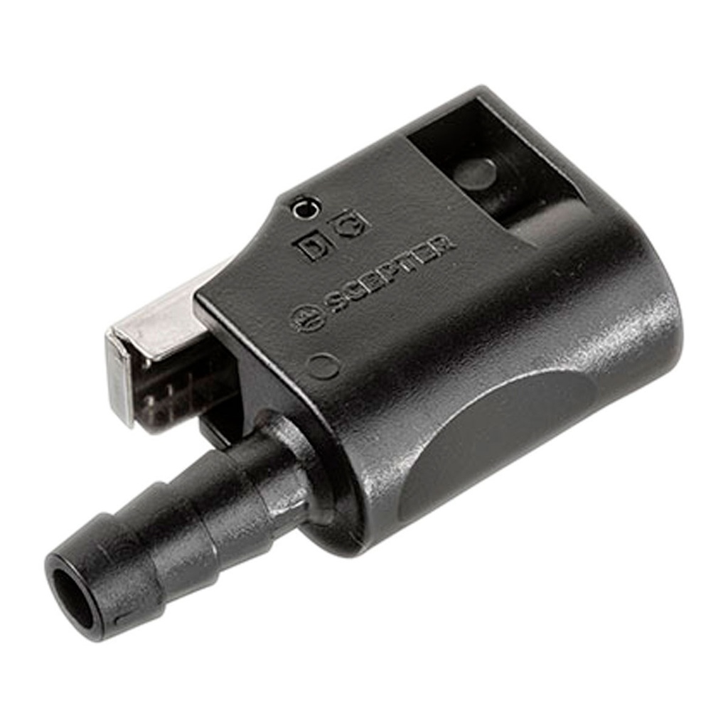 [200076-BLA] SCEPTER FUEL FITTING MERC/YAM ENGINE FITTING 3/8 Q/C 98 PLUS (200076)