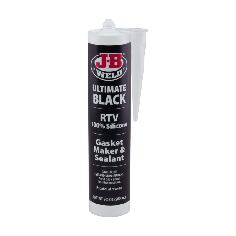 [261494-BLA] J-B WELD RTV ULTIMATE BLACK SILICONE CARTRIDGE 280ML (261494)