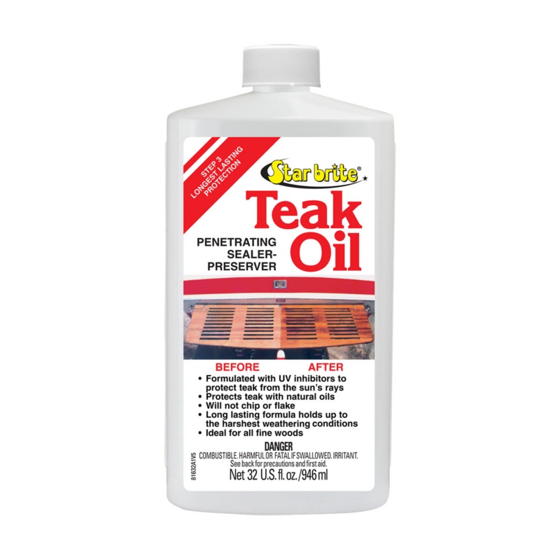 [265640-BLA] STARBRITE TEAK OIL 946ML (265640)