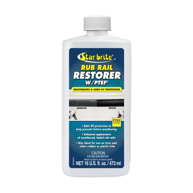[265679-BLA] STARBRITE RUB RAIL RESTORER WITH PTEF 473ML (265679)
