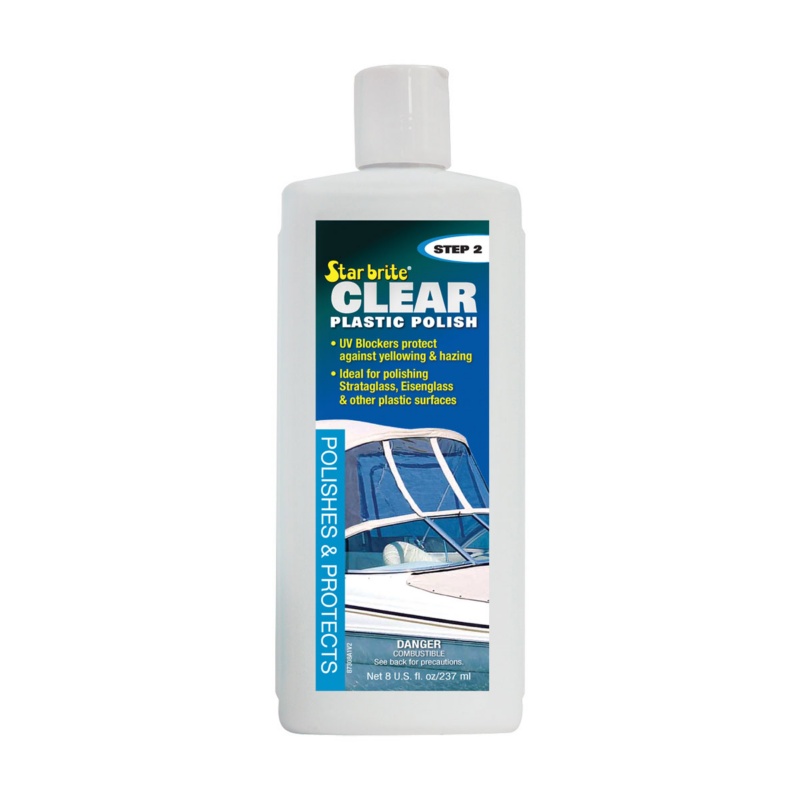 [265682-BLA] STARBRITE CLEAR PLASTIC POLISH 236ML (265682)