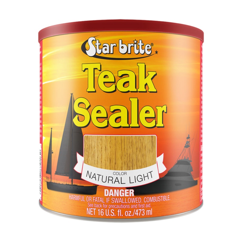 [265686-BLA] STARBRITE TROPICAL TEAK OIL SEALER NATURAL LIGHT 473ML (265686)