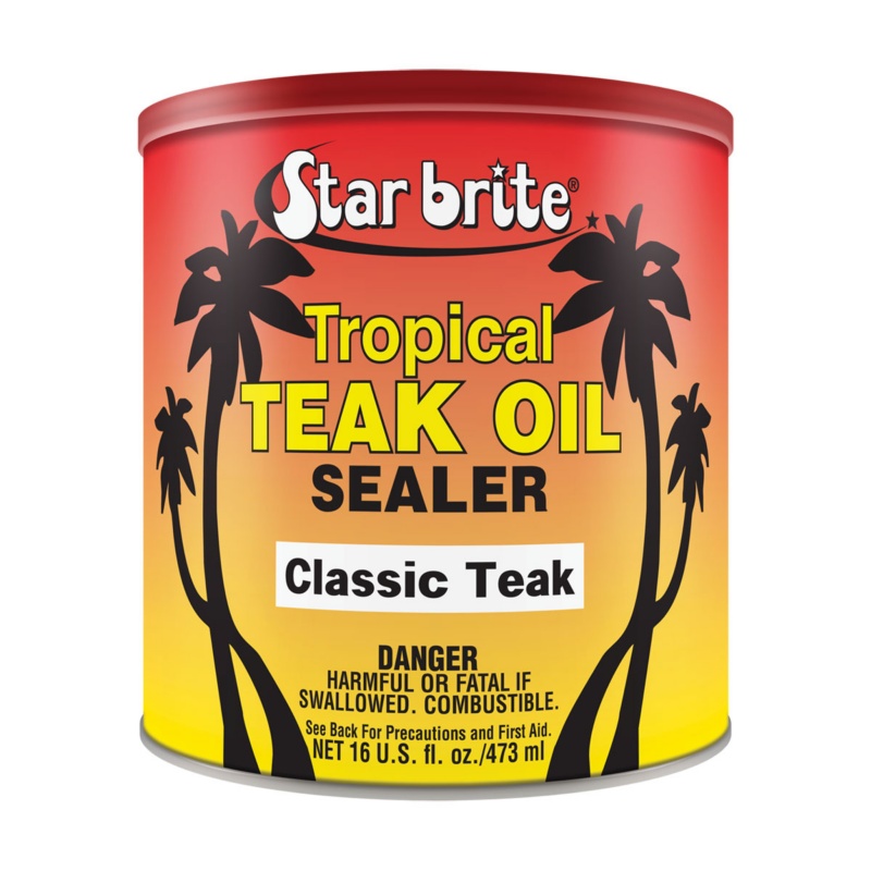 [265688-BLA] STARBRITE TROPICAL TEAK OIL SEALER CLASSIC TEAK 473ML (265688)
