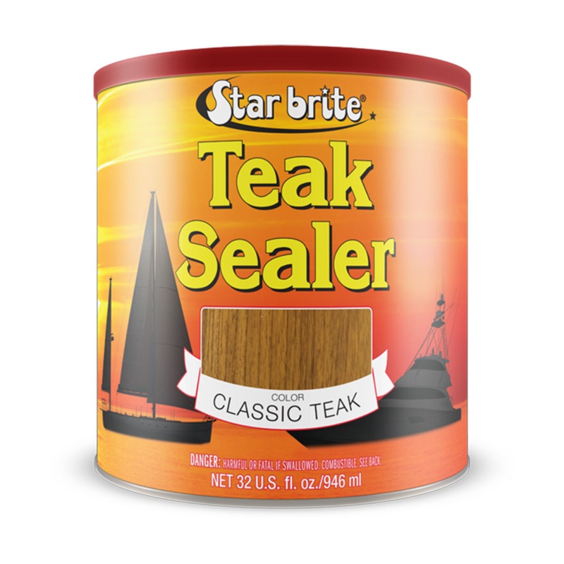 [265689-BLA] STARBRITE TROPICAL TEAK OIL SEALER CLASSIC TEAK 946ML (265689)