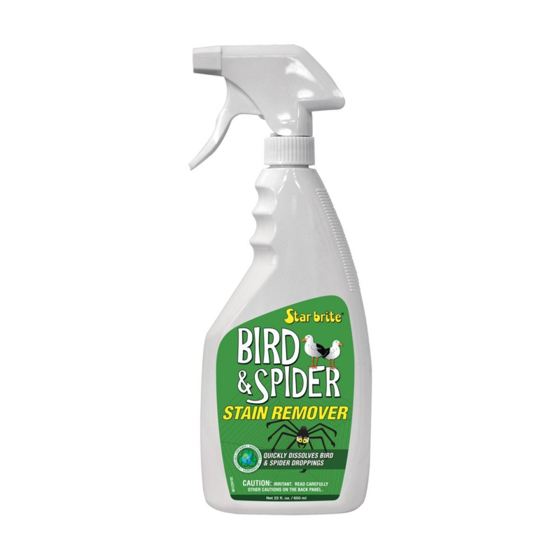 [265746-BLA] STARBRITE BIRD AND SPIDER STAIN REMOVER SPRAY 650ML (265746)