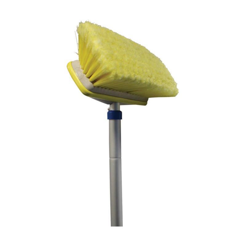 [265982-BLA] STARBRITE DELUXE DECK BRUSH KIT TELESCOPIC SOFT YELLOW (265982)