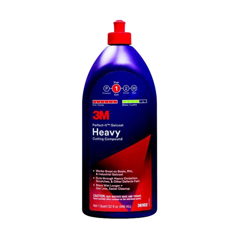 [268351-BLA] 3M PERFECT-IT GELCOAT HEAVY CUTTING COMPOUND 946ML (268351)