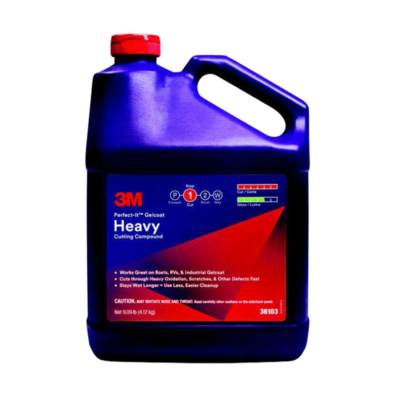 [268352-BLA] 3M PERFECT-IT GELCOAT HEAVY CUTTING COMPOUND 3.7L (268352)