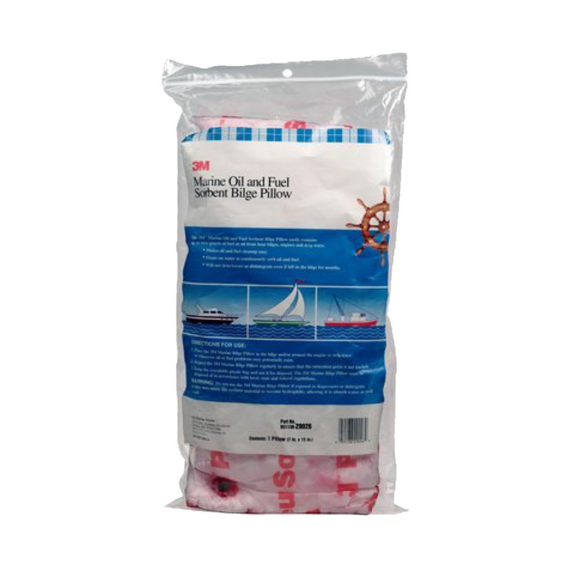 [268395-BLA] 3M MARINE OIL AND FUEL ABSORBENT BILGE PILLOW (268395)