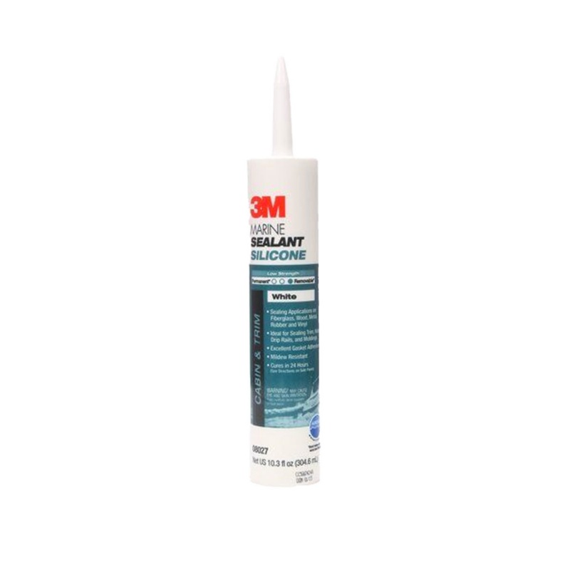 [268396-BLA] 3M MARINE SEALANT SILICONE CARTRIDGE 378ML (268396)