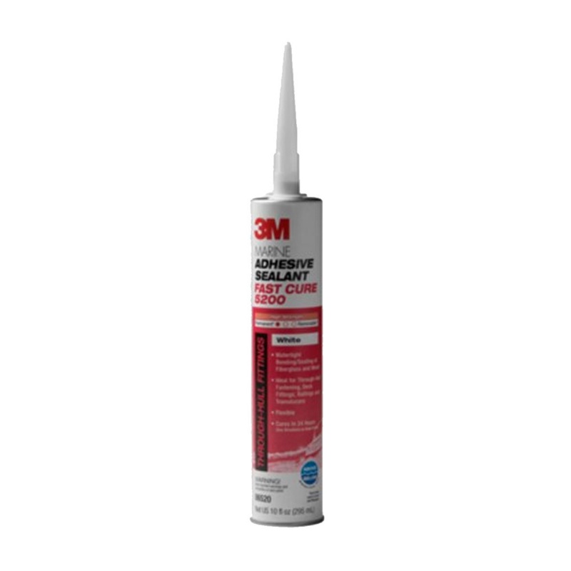 [268398-BLA] 3M MARINE ADHESIVE SEALANT 5200 FC CARTRIDGE 295ML WHT 06520 (268398)
