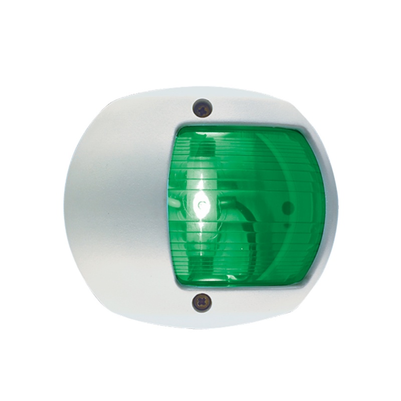 [401244-BLA] PERKO SIDE MOUNT NAVIGATION LIGHT STARBOARD WHITE (401244)