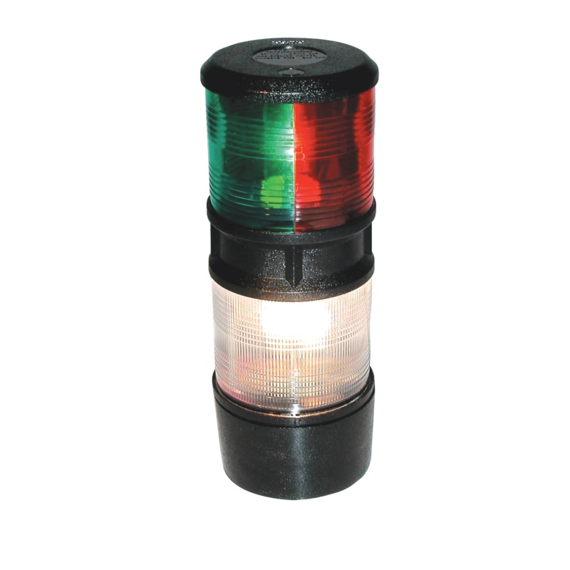 [401342-BLA] PERKO BASE MOUNT NAVIGATION LIGHT TRI-WHITE (401342)
