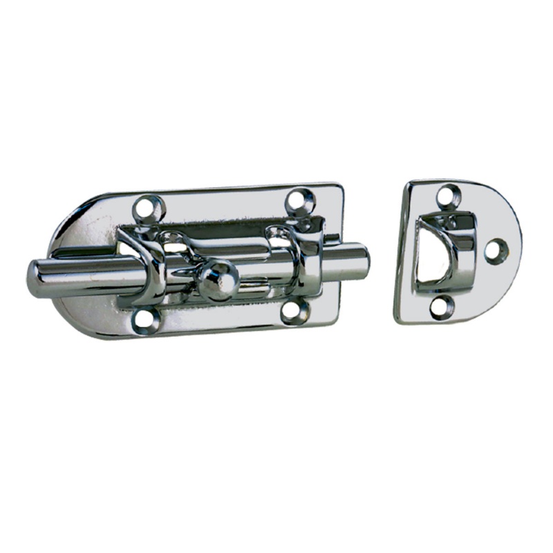[401970-BLA] PERKO BARREL BOLT CHROME PLATED BRONZE 90MM (401970)
