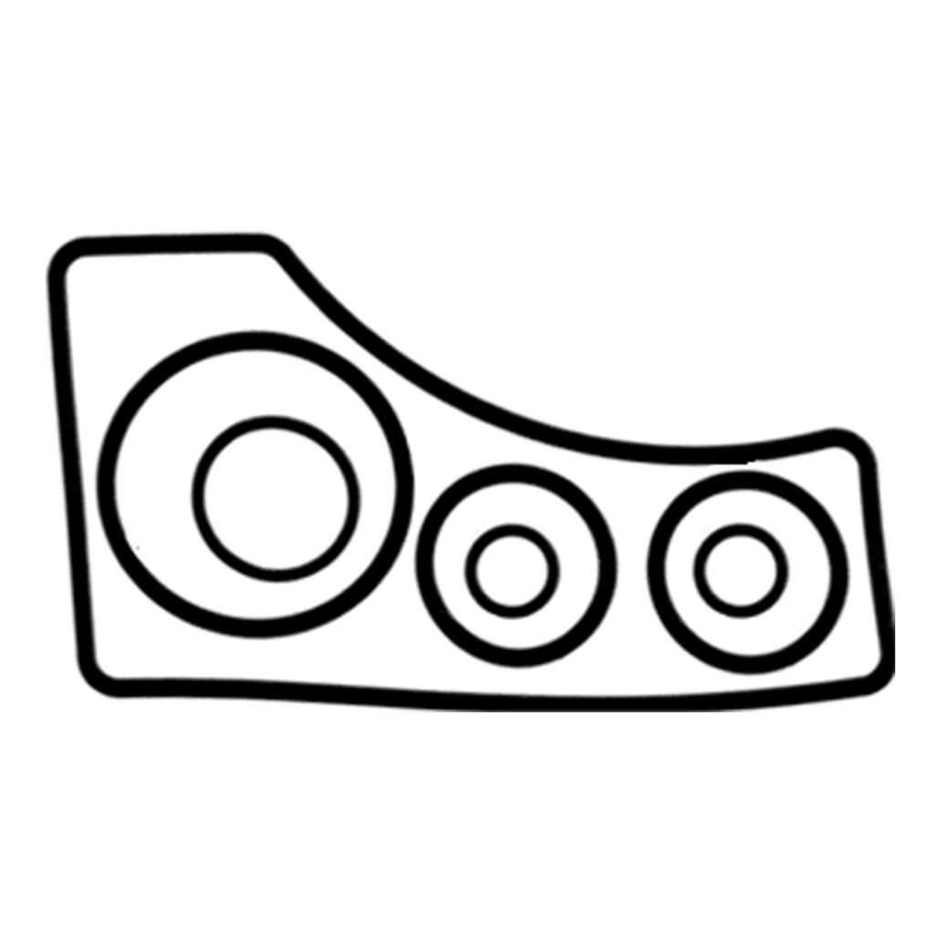 [S18-2615-BLA] SIERRA GASKET SET MERCRUISER OUTDRIVE ALL BRAVO (S18-2615)