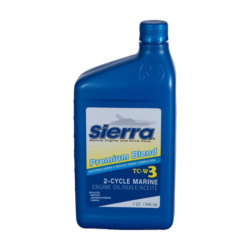 [S18-9500-2-BLA] Sierra two-stroke TC-W3 premium outboard oil 946 mL (S18-9500-2)
