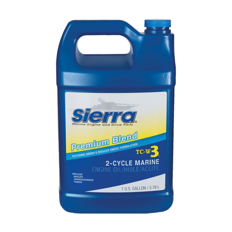 [S18-9500-3-BLA] Sierra two-stroke TC-W3 premium outboard oil 3.78 L (S18-9500-3)