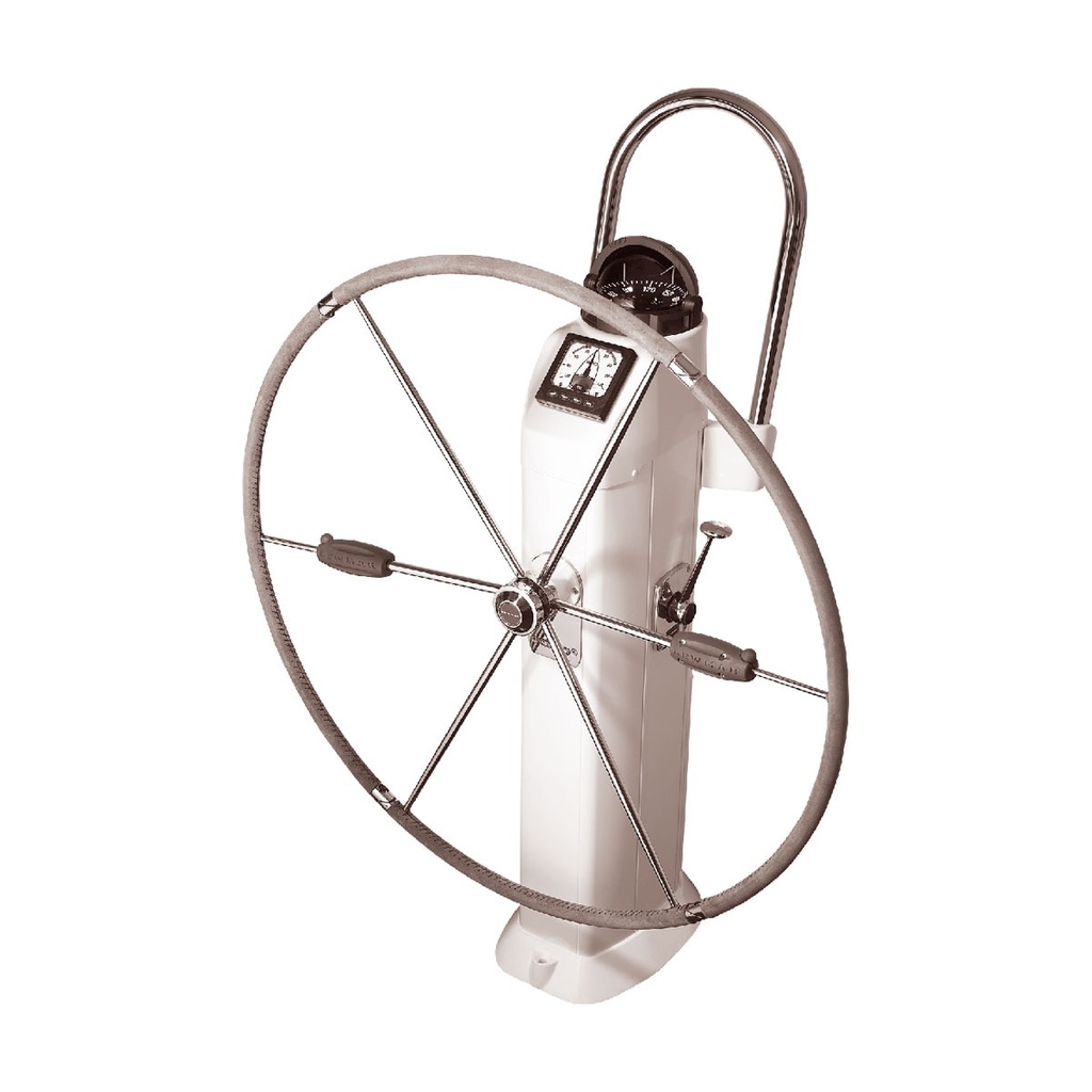 [287010-BLA] LEWMAR FOLDING YACHT WHEEL 6 SPOKE HIDE COVER 810MM DIA. (287010)