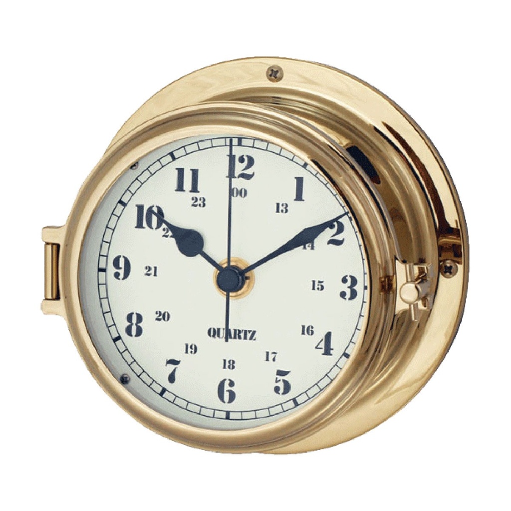 [231030-BLA] BLA BRASS HINGED CLOCK 105MM (231030)