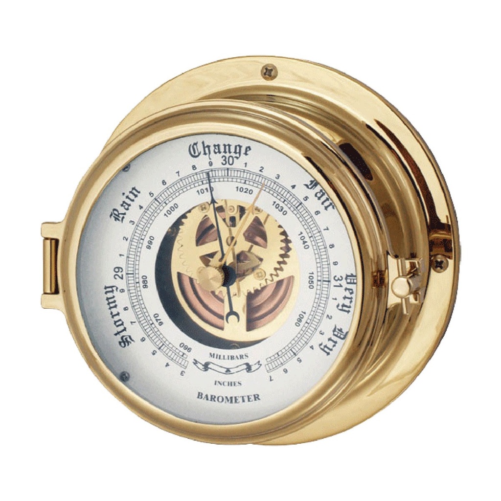 [231034-BLA] BLA BRASS HINGED BAROMETER 105MM (231034)
