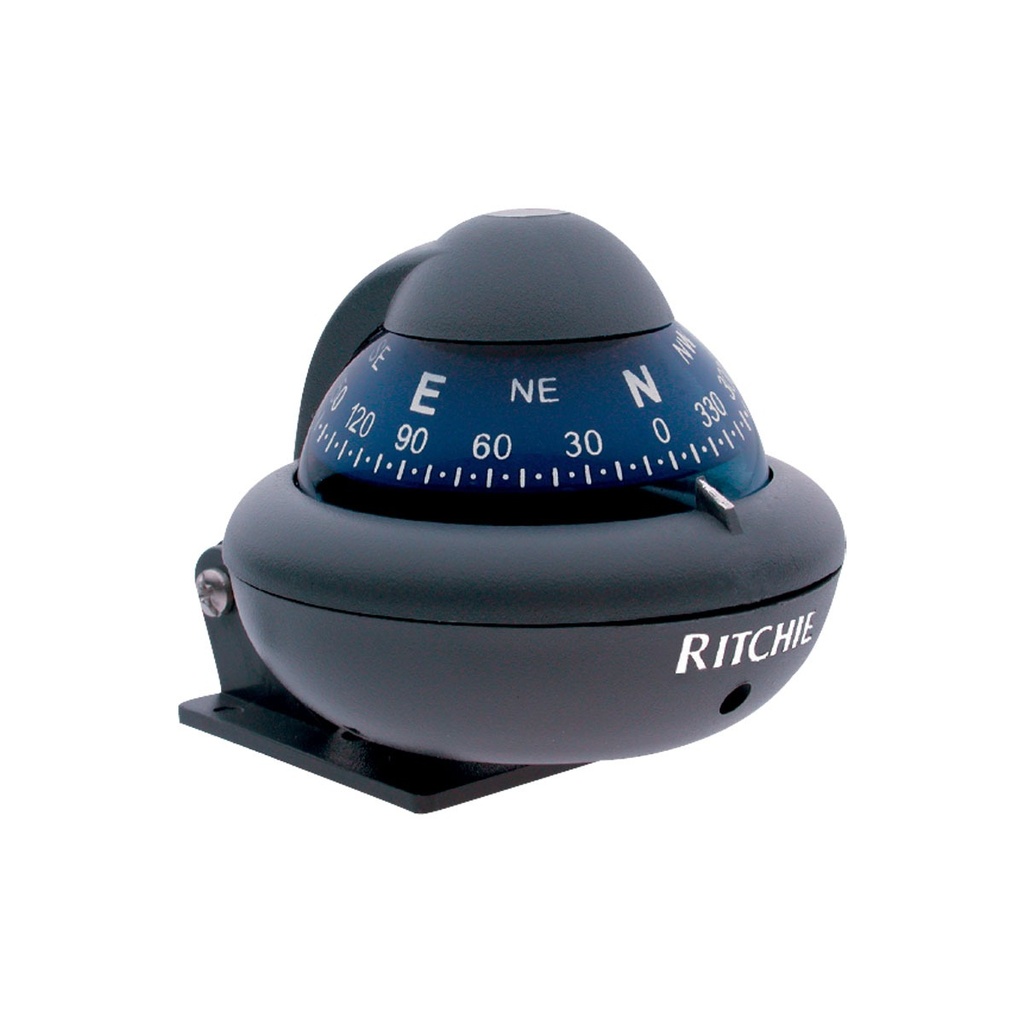 [232014-BLA] RITCHIE RITCHIESPORT COMPASS BRACKET MOUNT BLACK/BLUE (232014)