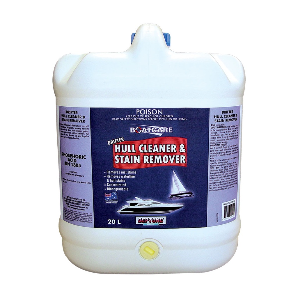 [261006-BLA] SEPTONE BOATCARE HULL CLEANER & STAIN REMOVER 20L (261006)