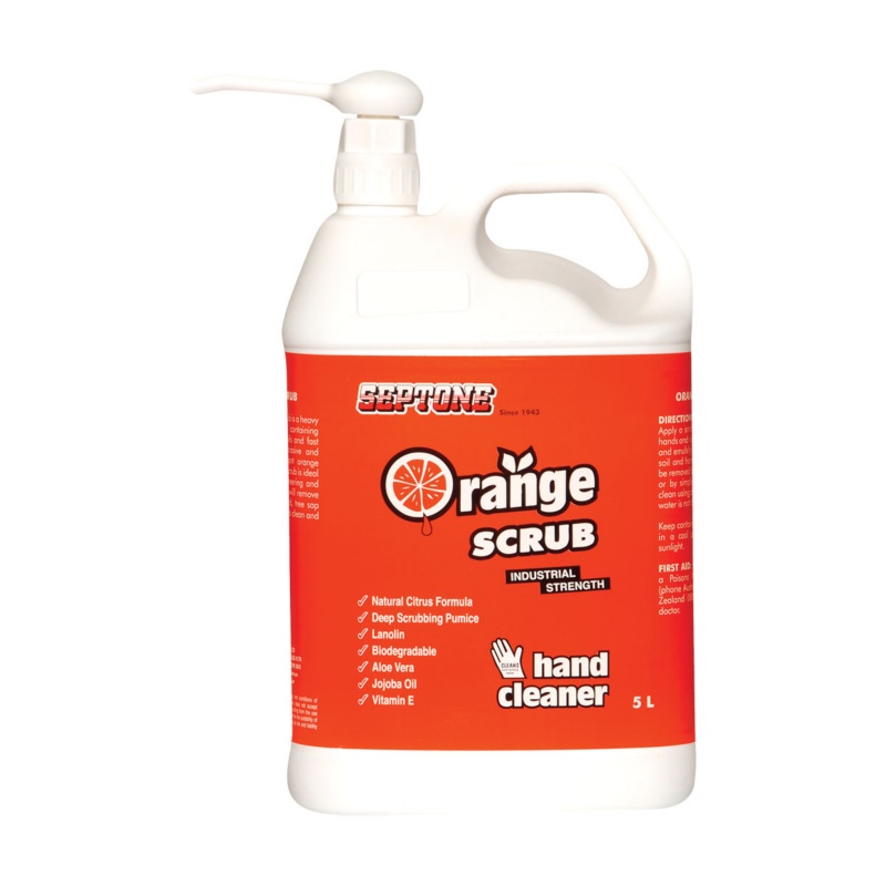 [261158-BLA] SEPTONE ORANGE SCRUB HAND CLEANER 5L (261158)