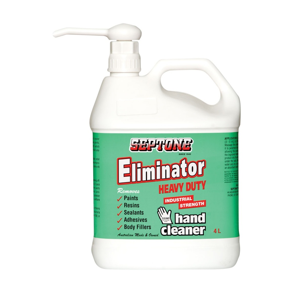 [261172-BLA] SEPTONE PAINT ELIMINATOR HAND CLEANER 4L (261172)