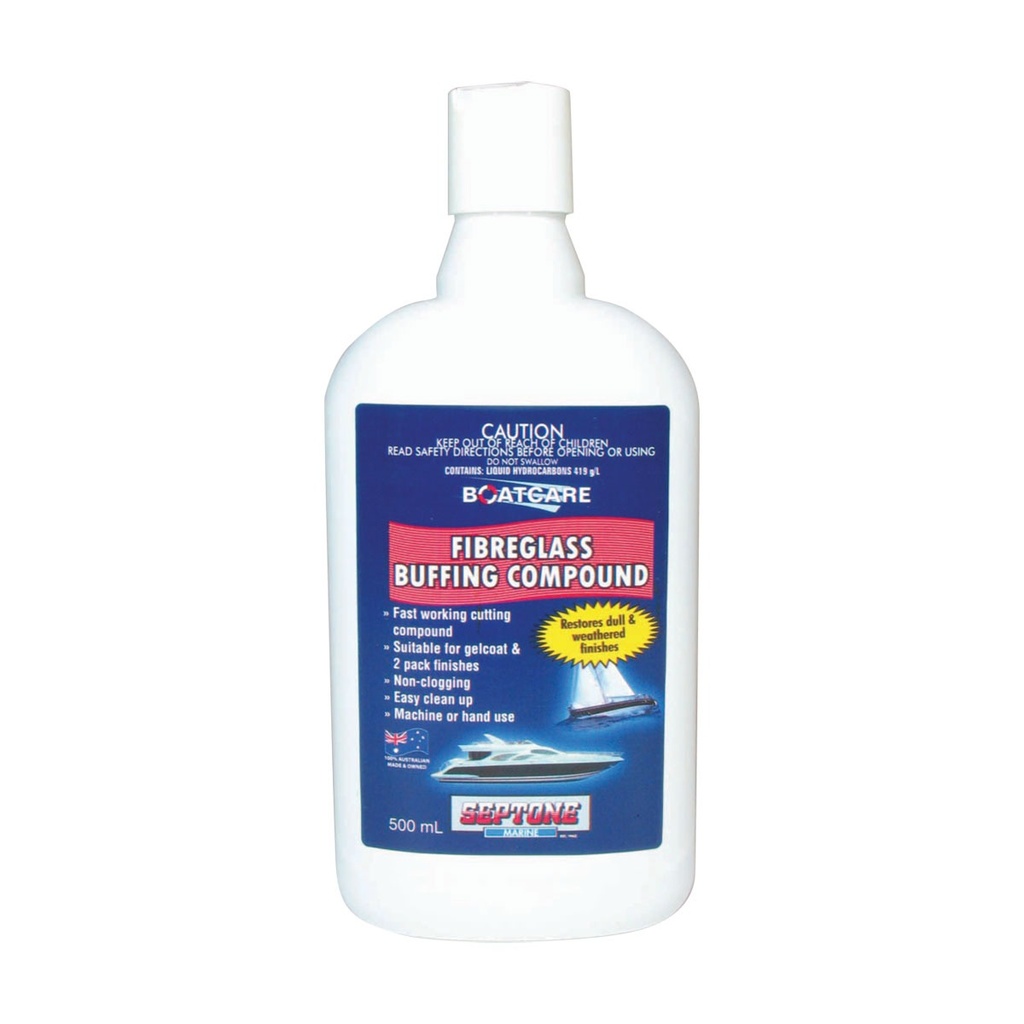 [261202-BLA] SEPTONE BOATCARE FIBREGLASS BUFFING COMPOUND 500ML (261202)