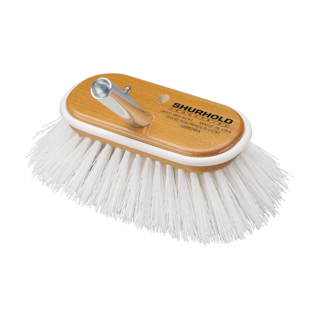 [265156-BLA] SHURHOLD DECK BRUSH EXTRA STIFF 950 WHITE 150MM (265156)