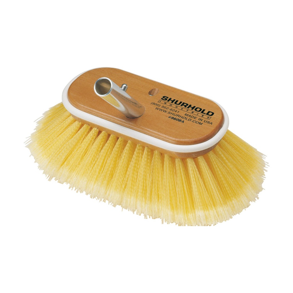 [265164-BLA] SHURHOLD DECK BRUSH SOFT 960 YELLOW 150MM (265164)