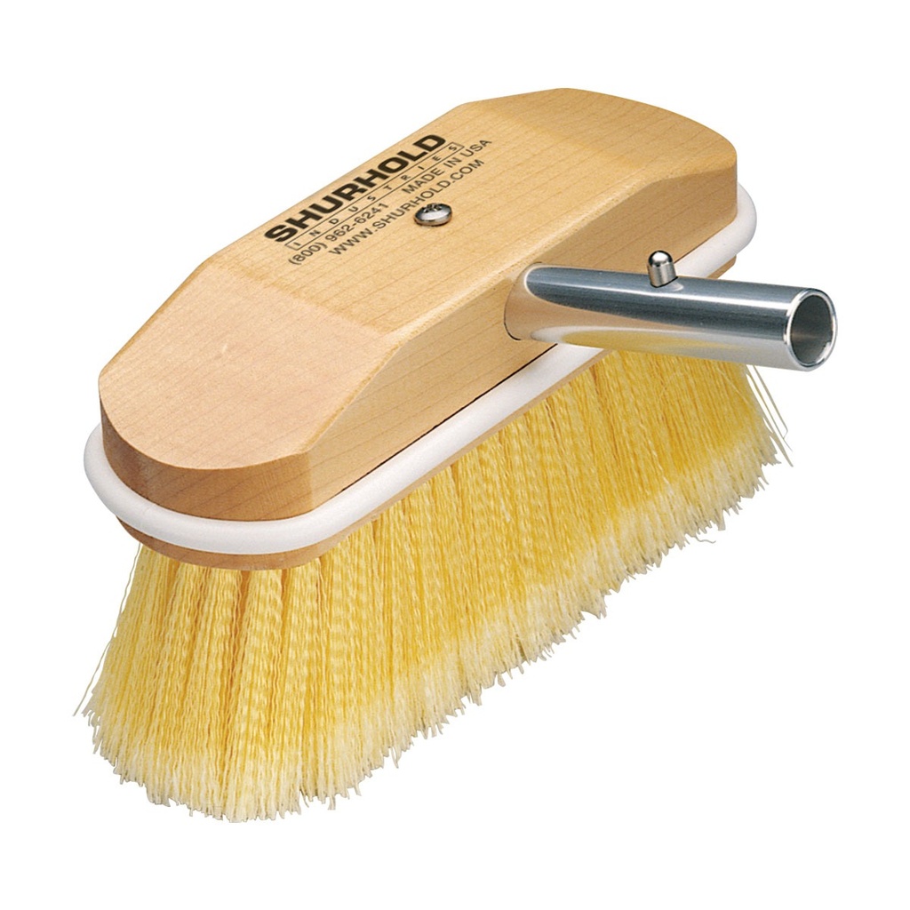[265165-BLA] SHURHOLD DECK BRUSH SOFT YELLOW 200MM (265165)