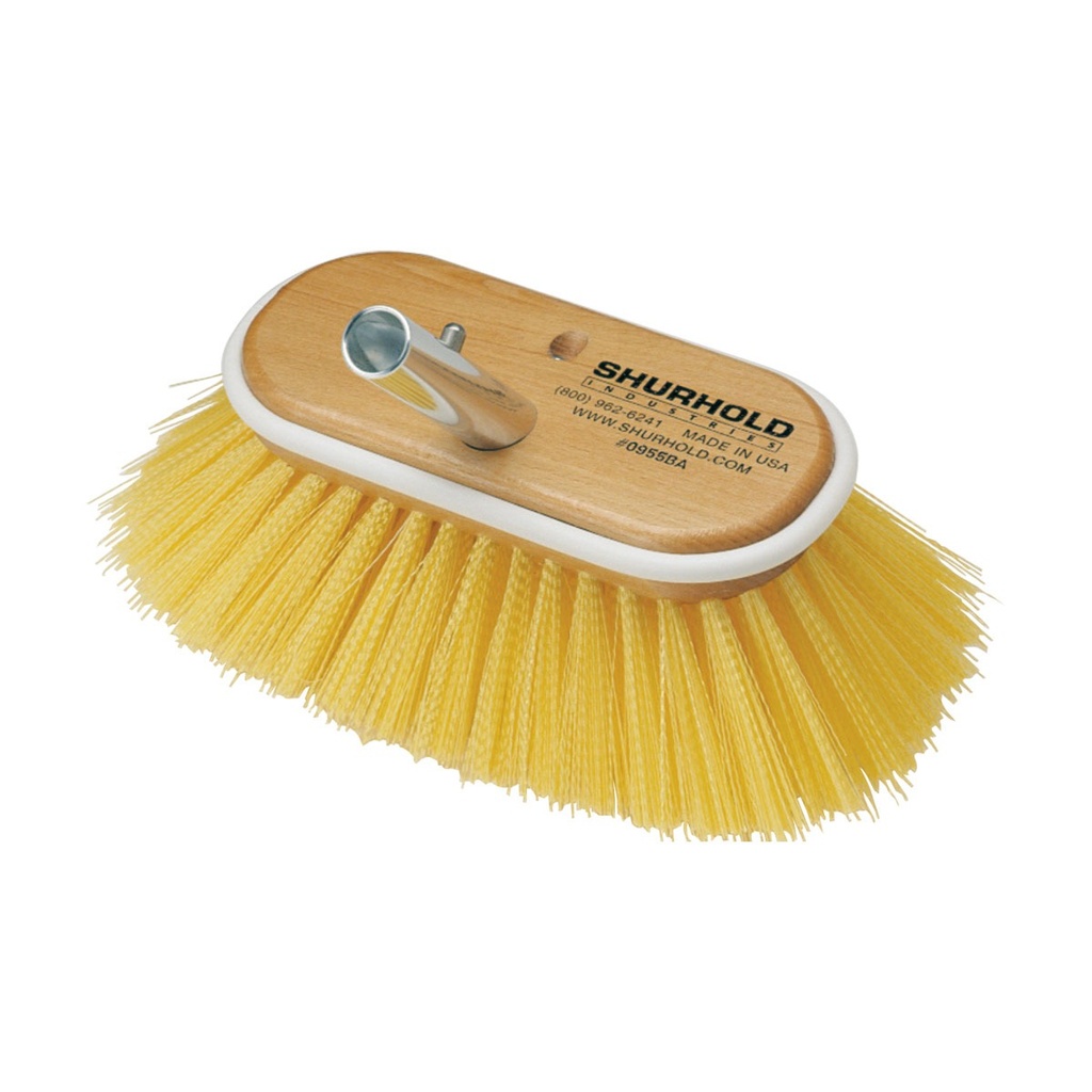 [265170-BLA] SHURHOLD DECK BRUSH MEDIUM YELLOW 150MM (265170)