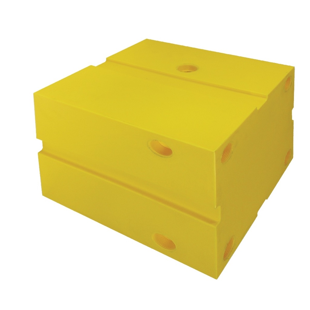 [200124-BLA] RV TANKS ROTO MOULDED TANK DIESEL YELLOW 60LTR (200124)