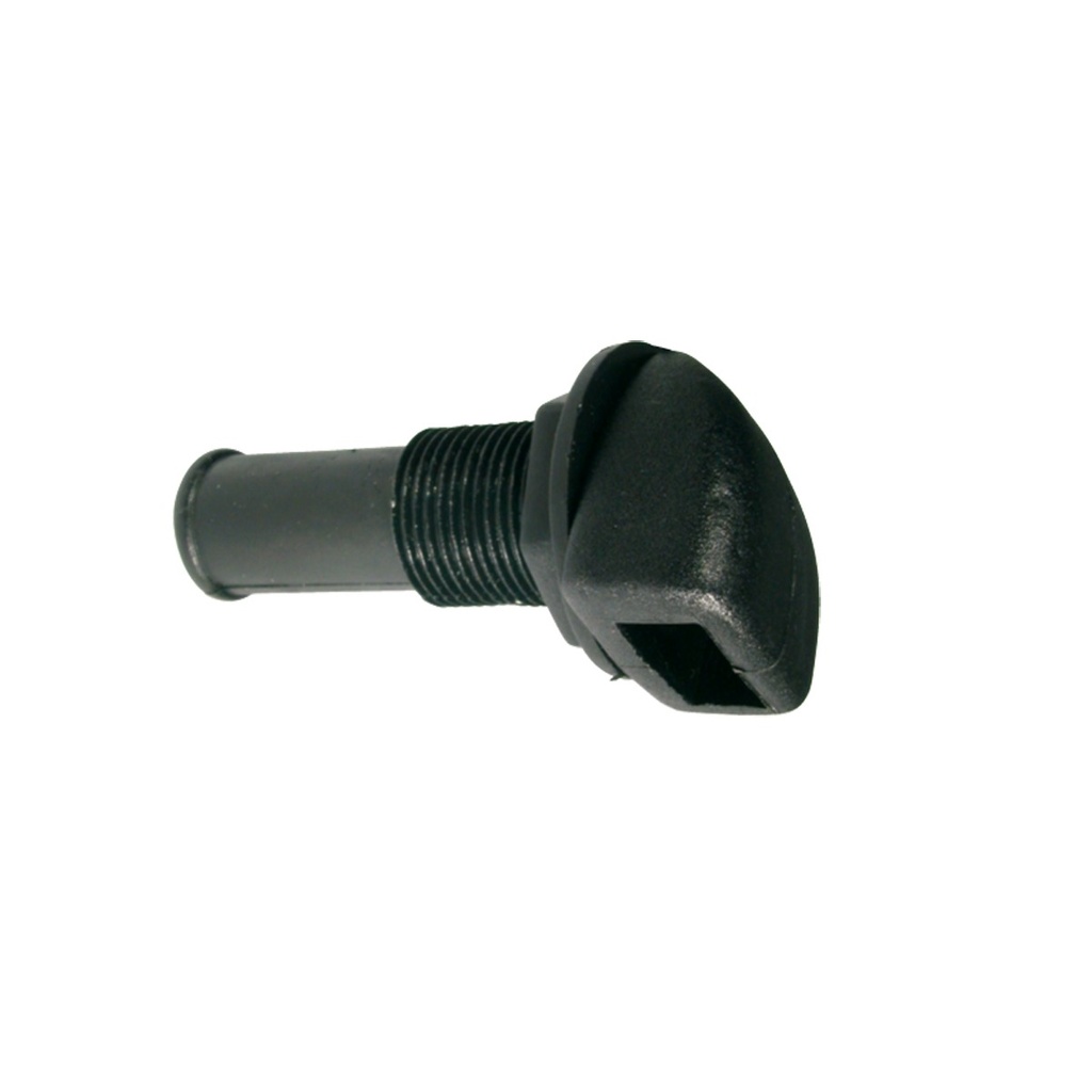 [200514-BLA] MARINE TOWN TANK BREATHER FUEL BLACK NYLON 16MM (200514)