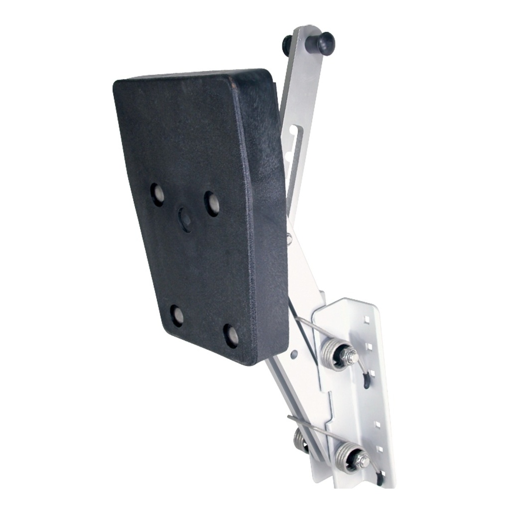 [200618-BLA] MARINE TOWN ANOD ALLOY O/BOARD BRACKET 5 POSITION MAX 40KG (200618)