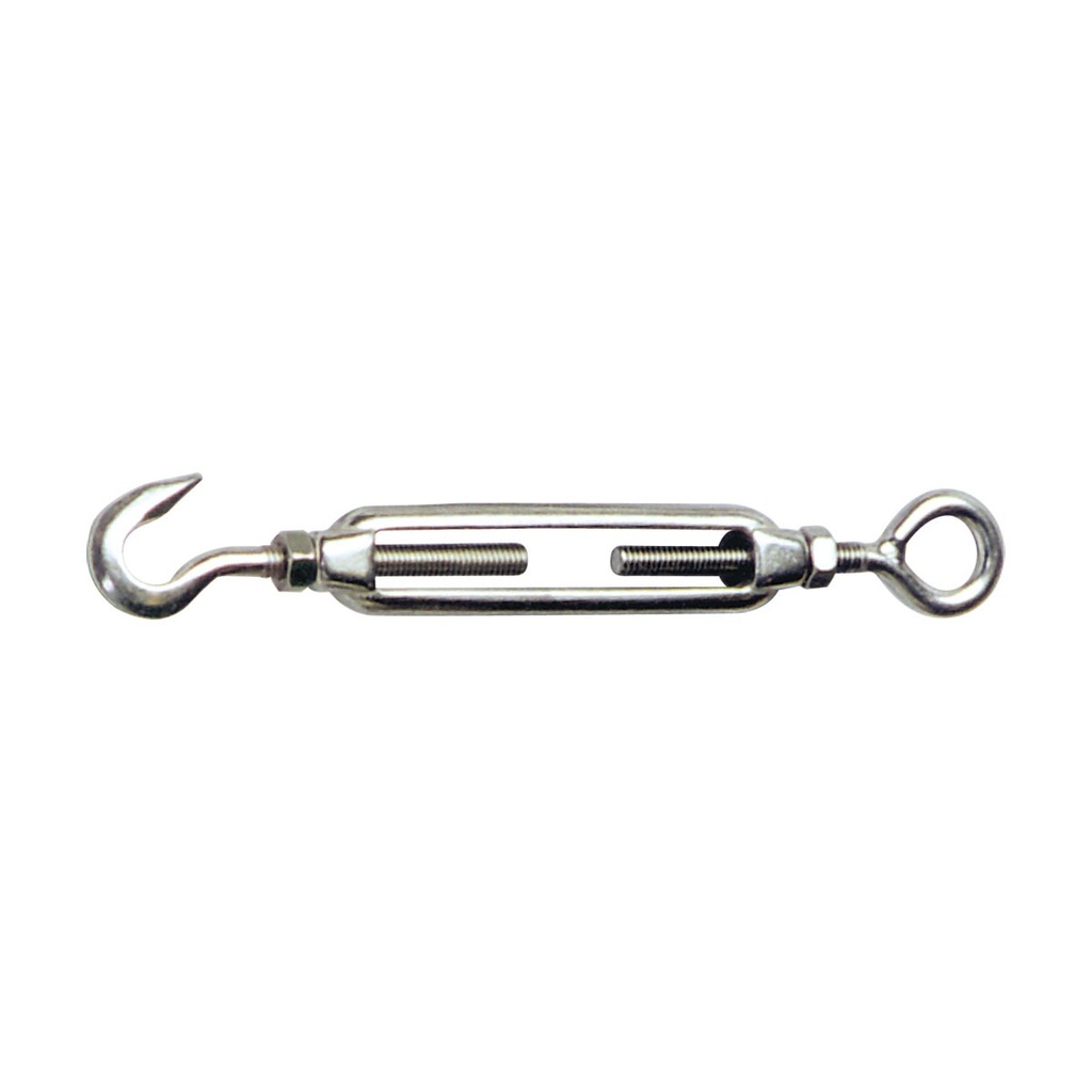 BLA stainless steel hook & eye open body turnbuckle grade 316 M12 (163092)