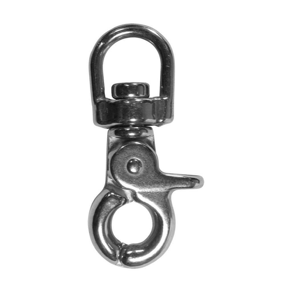 [164126-BLA] BLA stainless steel swivel eye tiger snap hook grade 316 50 mm (164126)
