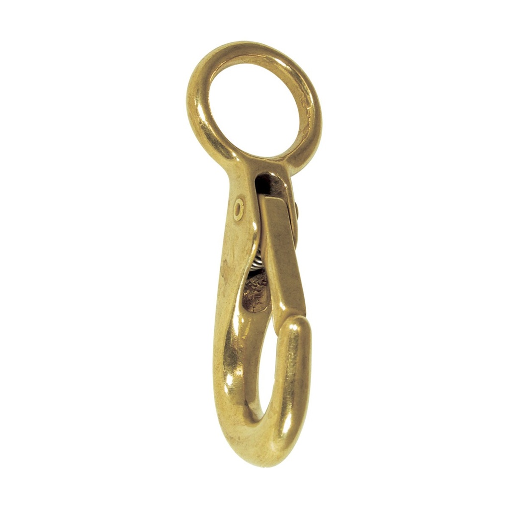 [164214-BLA] BLA brass fixed eye snap hook 71 mm (164214)